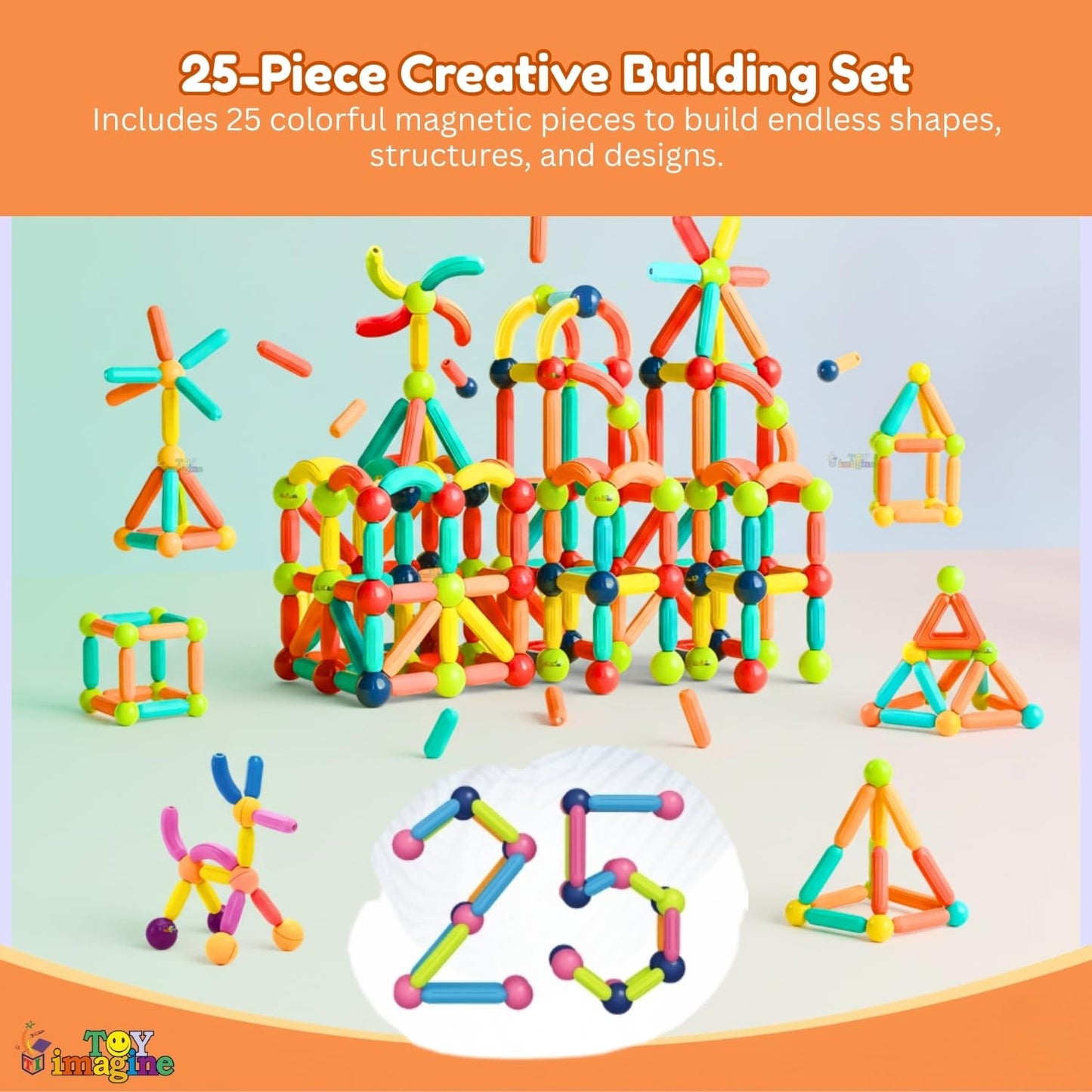 Magnetic Building Blocks for Kids