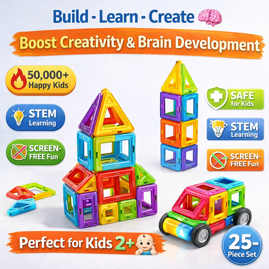 Magnetic Building Blocks for Kids