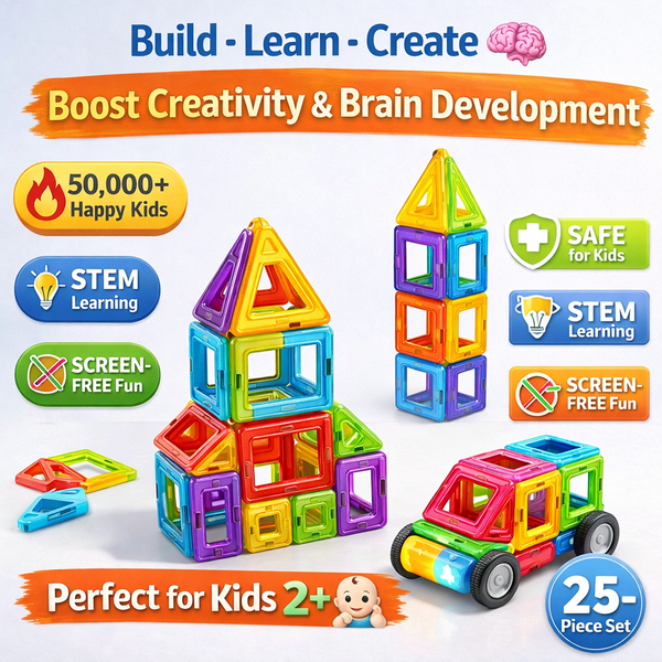 Magnetic Building Blocks for Kids